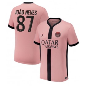 Paris Saint-Germain Joao Neves #87 Tredje Kläder 2024-25 Kortärmad